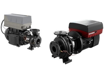 Acoplamiento cerrado de aspiración final monoetapa Grundfos NBE Series 2000