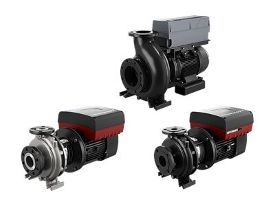 Acoplamiento cerrado de aspiración final monoetapa Grundfos NBGE