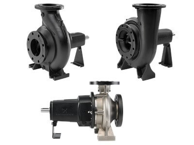 Acoplamiento largo de aspiración final monoetapa Grundfos NK de eje libre