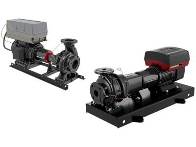 Bombas con Acoplamiento largo de aspiración final monoetapa Grundfos NKE Series 2000